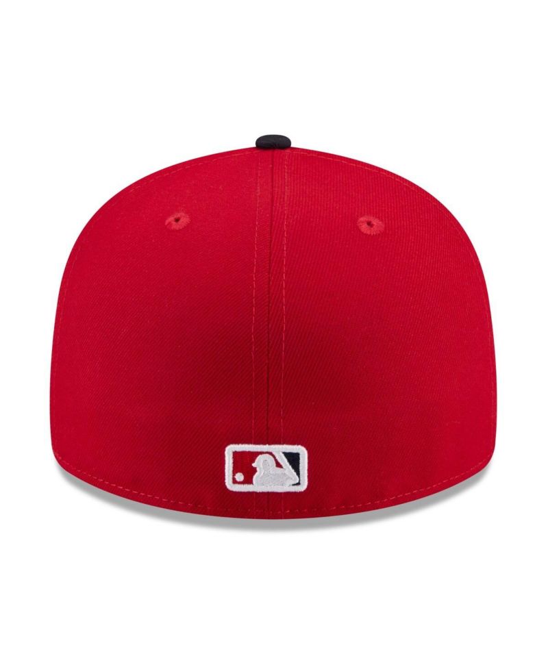 Men's Red/Navy Washington Nationals 2026 Spring Training Low Profile 59FIFTY Fitted Hat