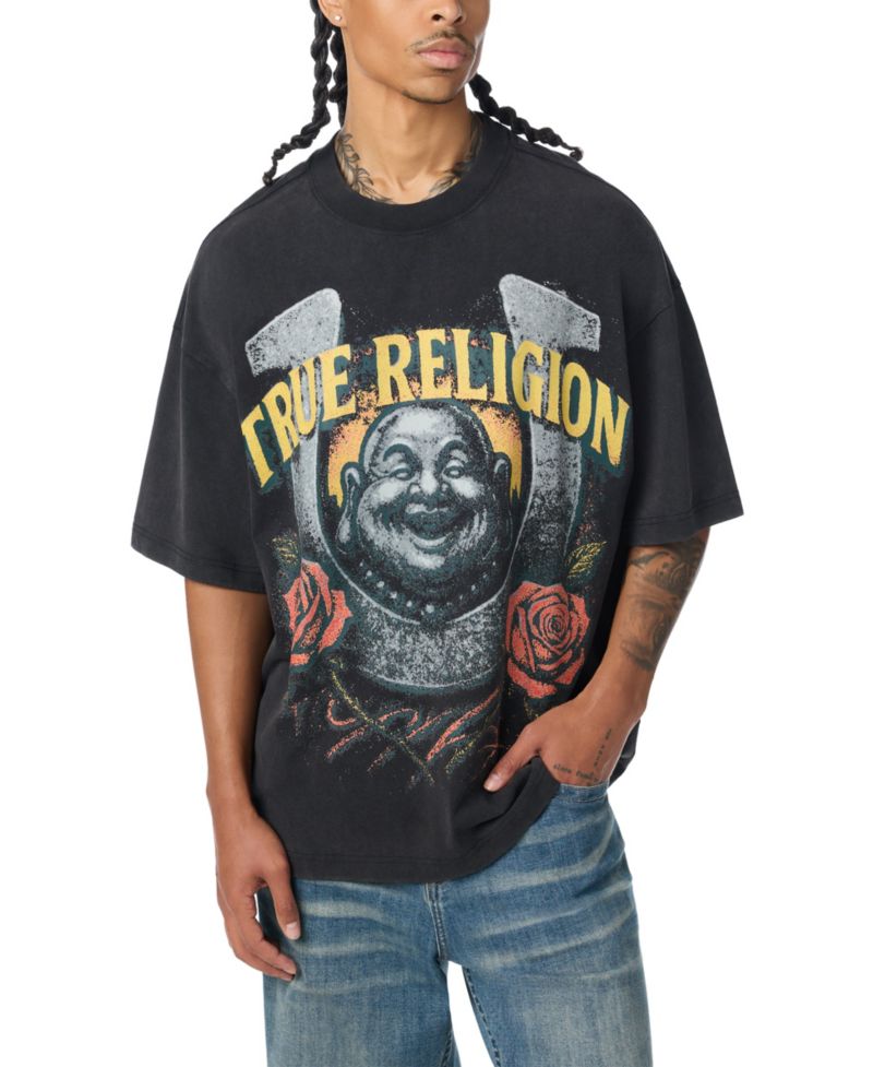 Men's Washed Heavyweight Oversized T-Shirt