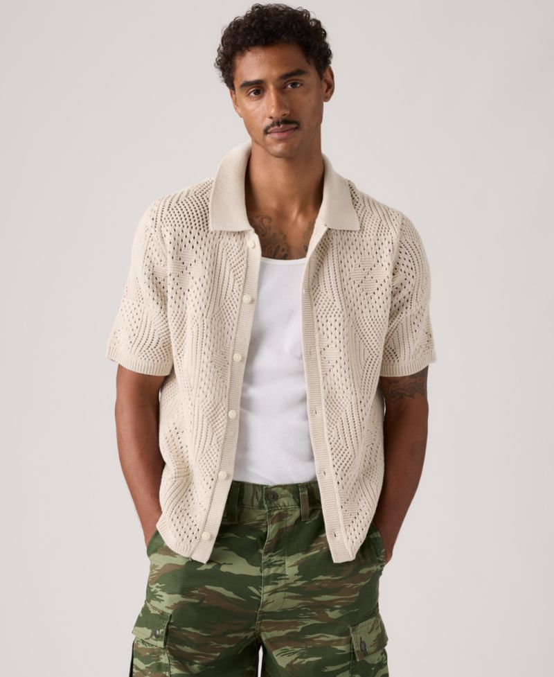 Men's Premium Short-Sleeve Sweater