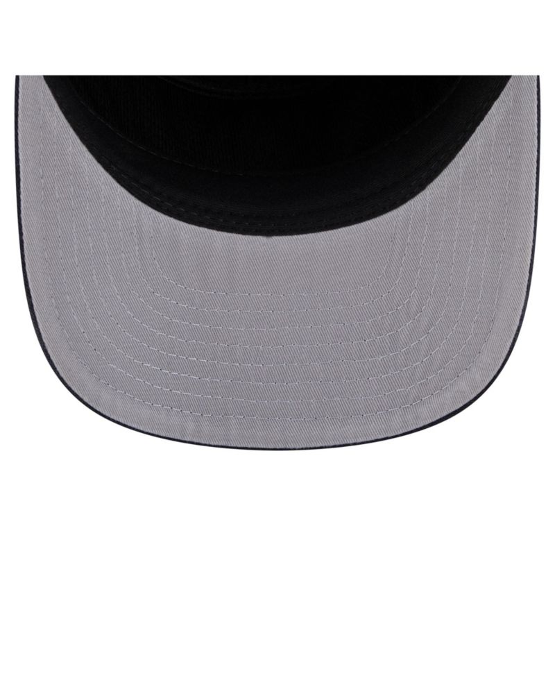Men's Navy Seattle Mariners Stacked 19TWENTY Adjustable Hat