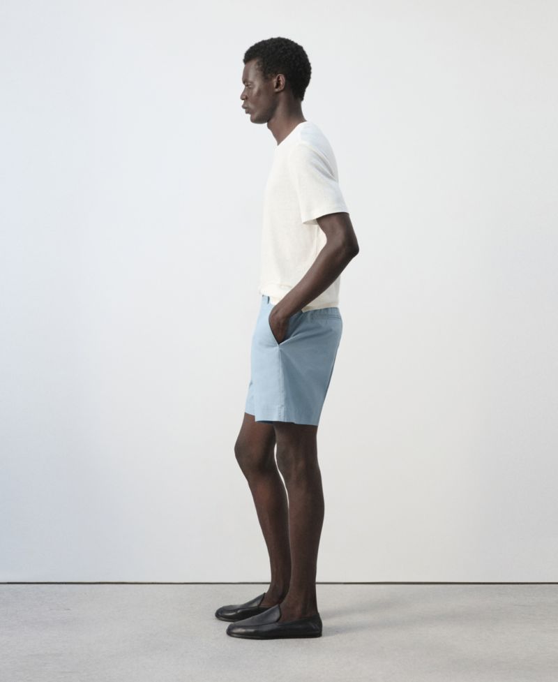 Men's Slim-Fit Cotton-Lyocell 6.69" Bermuda Shorts