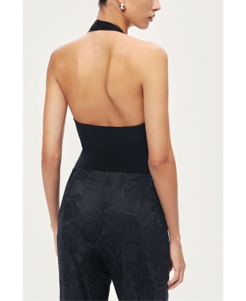 Women's Printed Relaxed Straight-Leg Pants