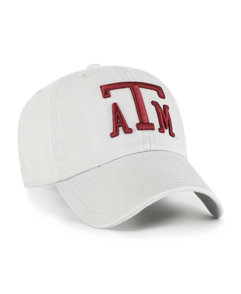 Men's Gray Texas A&M Aggies Vault Clean Up Adjustable Hat