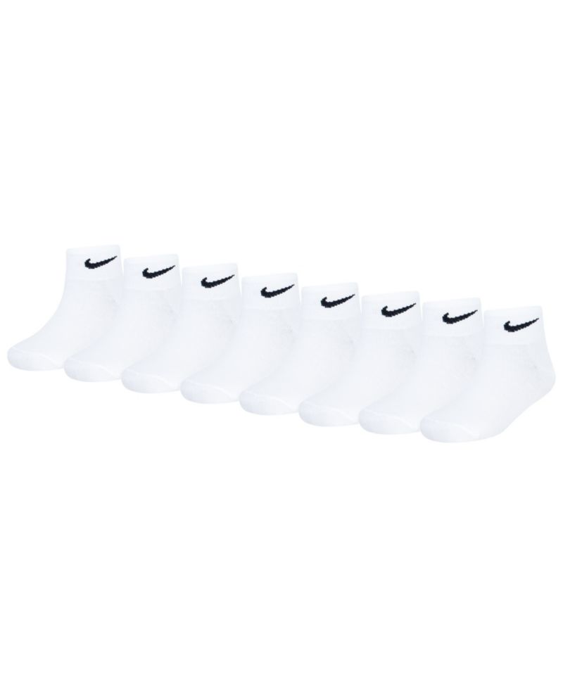 Boys' and Girls' 4-5 Ankle Socks, 8-Pack