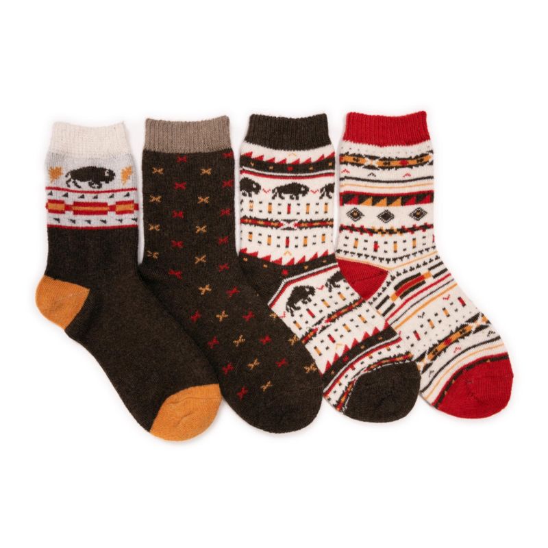 Women's 4 Pack Holiday Boot Socks