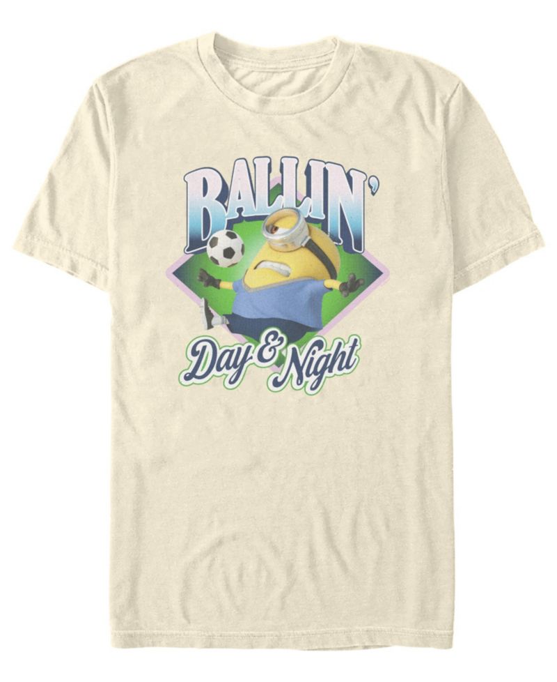 Men's Balling Day and Night Graphic T-Shirt