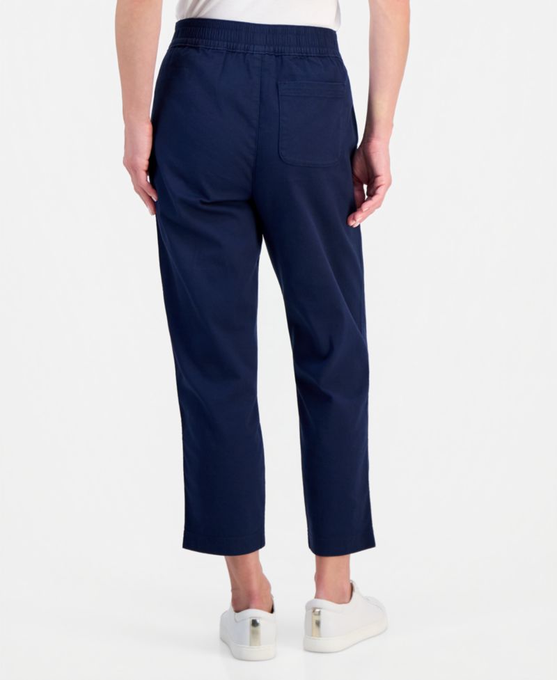 Petite High-Rise Crop Pants