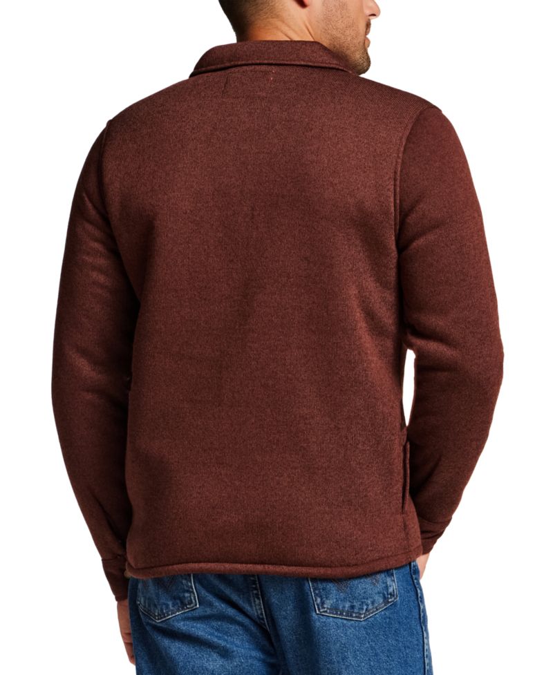Men's Sherpa Fleece Shirt Jacket