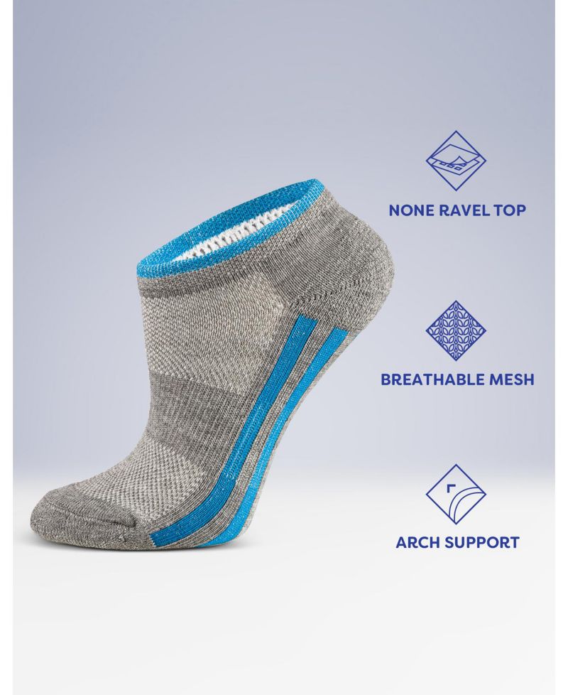 Women's No-Show Sports Socks 6 Pack