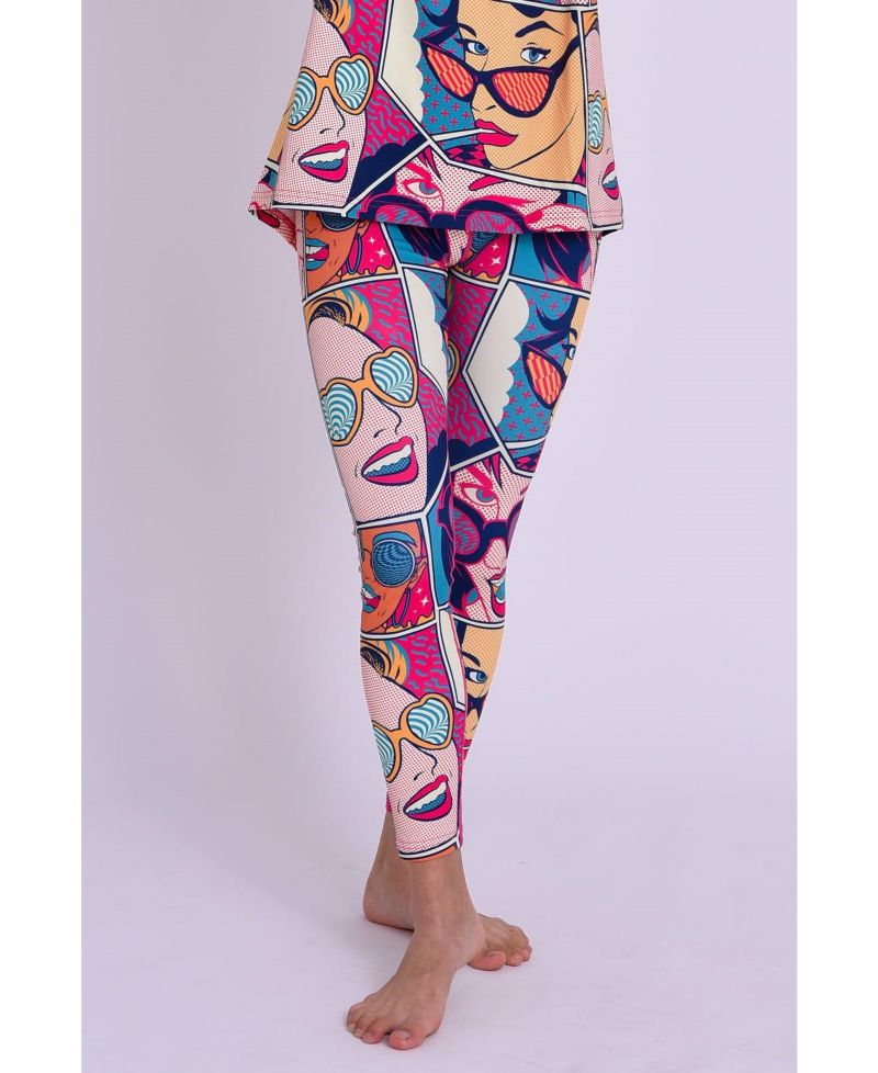 Clothing Women's Baselayer Leggings - Comic Book Candy