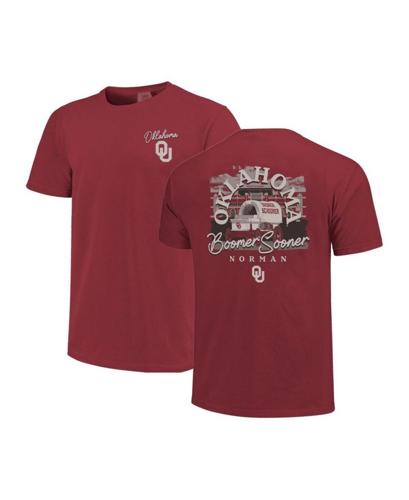 Men's Crimson Oklahoma Sooners Hyper Local T-Shirt