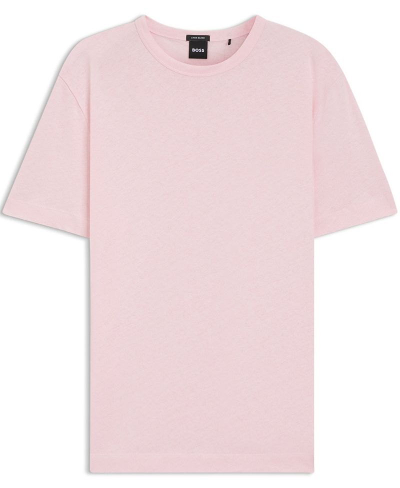 Men's Cotton Linen Regular-Fit T-Shirt