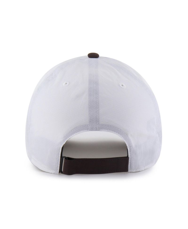 Men's White/Brown San Diego Padres Vista Mini Clean Up brrr Adjustable Hat