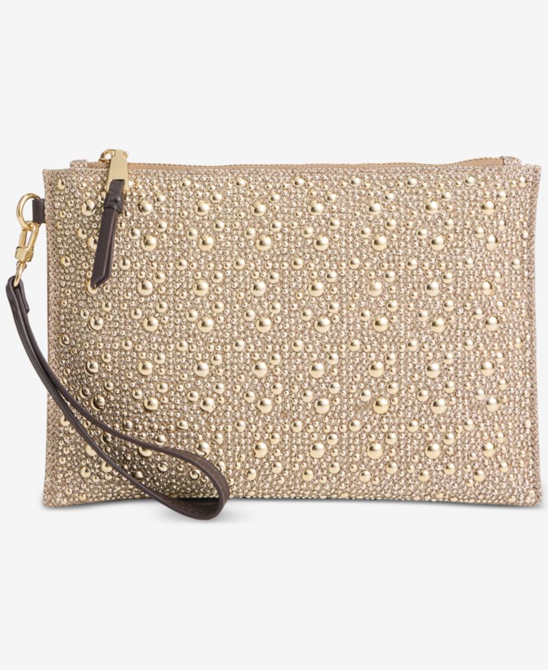Molyy Bloom Studded Party Pouch