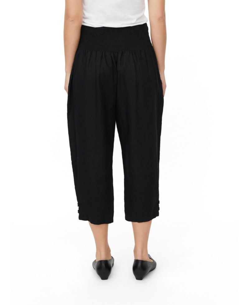 Women's Mapenna Cropped Linen Trousers