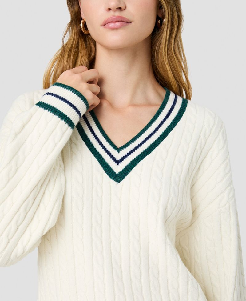 Women's Aleyna V-Neck Oversized Sweater
