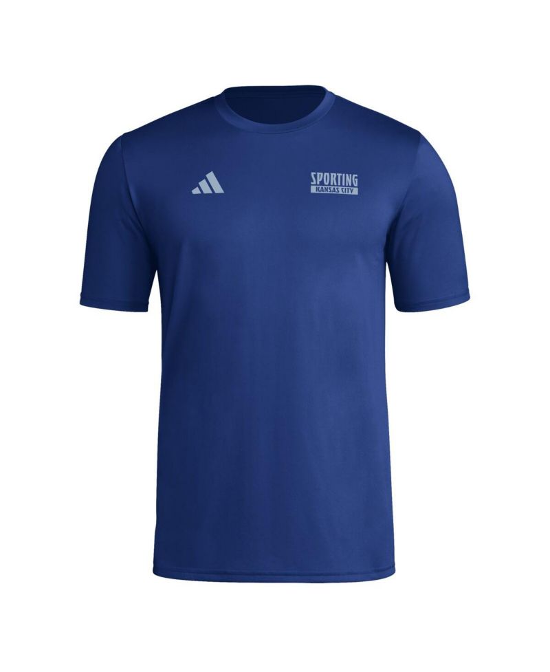 Men's Navy Sporting Kansas City Local Wrap T-Shirt