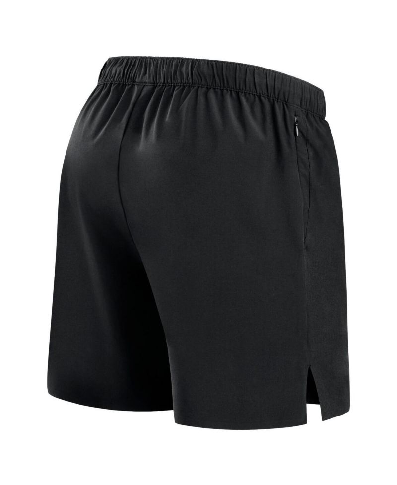 Men's Black New York Jets Front Office Woven Shorts