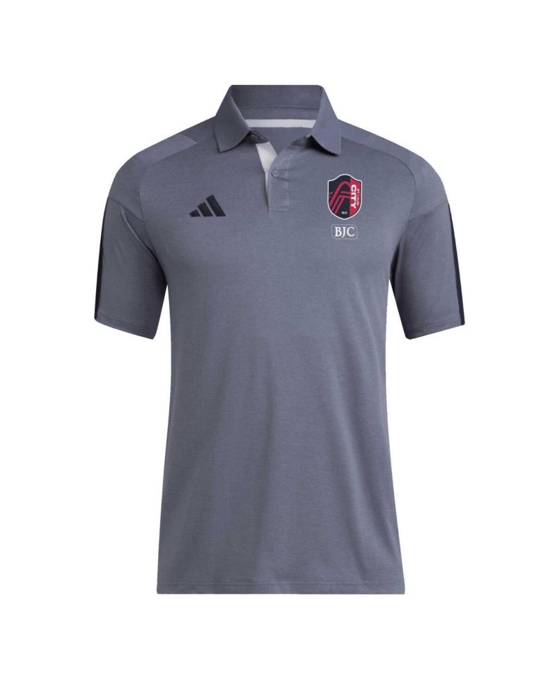 Men's Gray St. Louis City SC 2024 Training Polo Shirt