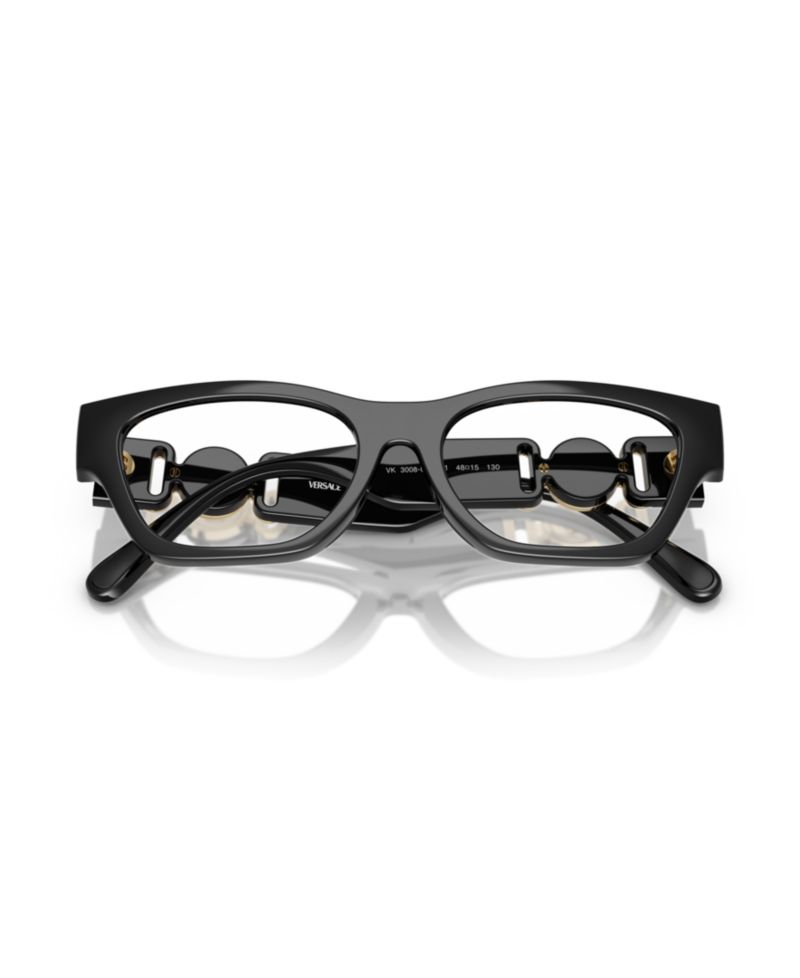 Kids Round Plastic VK3008U Eyeglasses