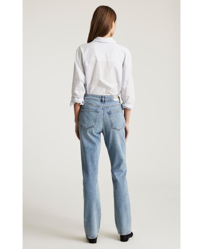 Women's New York High-Rise Straight-Leg Jeans