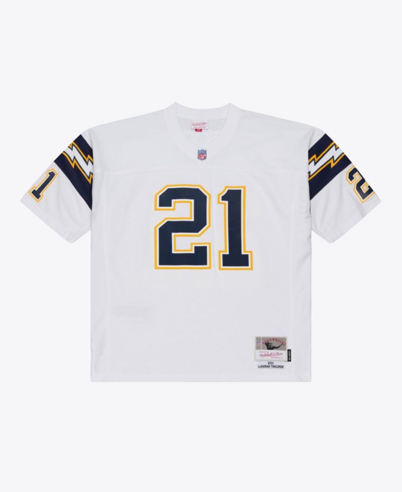 Men's LaDainian Tomlinson White San Diego Chargers 2001 Legacy Replica Player Jersey