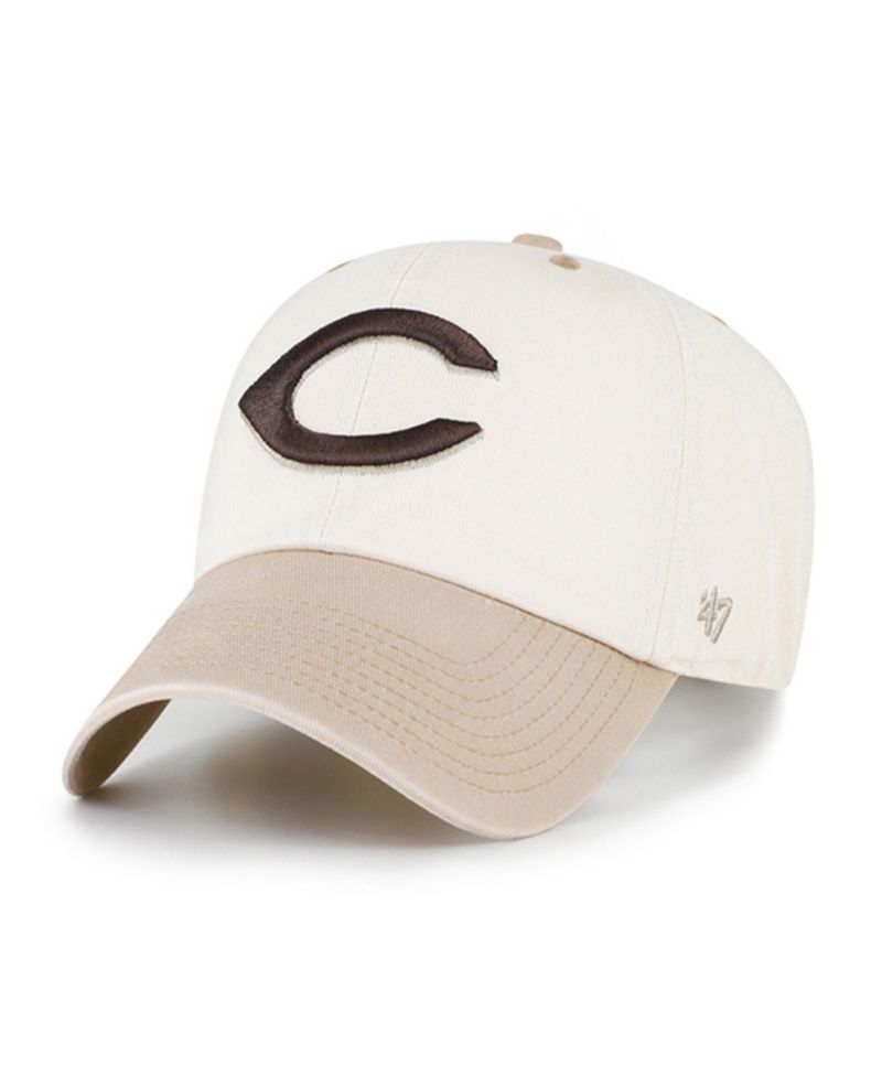 Men's Natural/Tan Cincinnati Reds Neutral Terrain Clean Up Adjustable Hat