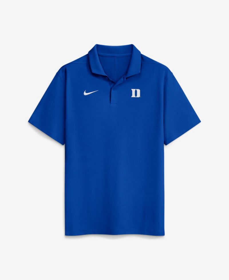 Men's Royal Duke Blue Devils Primetime Victory Plus Dri-FIT Polo shirt