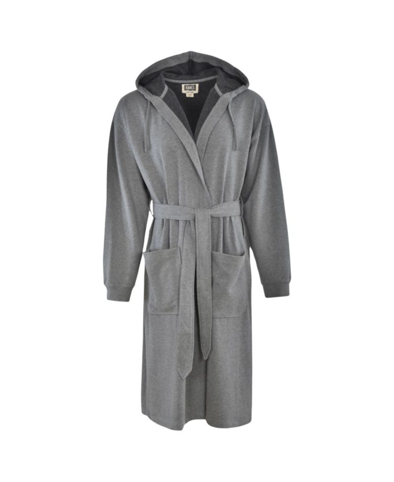 1901 Men's Athletic Hooded Fleece Robe