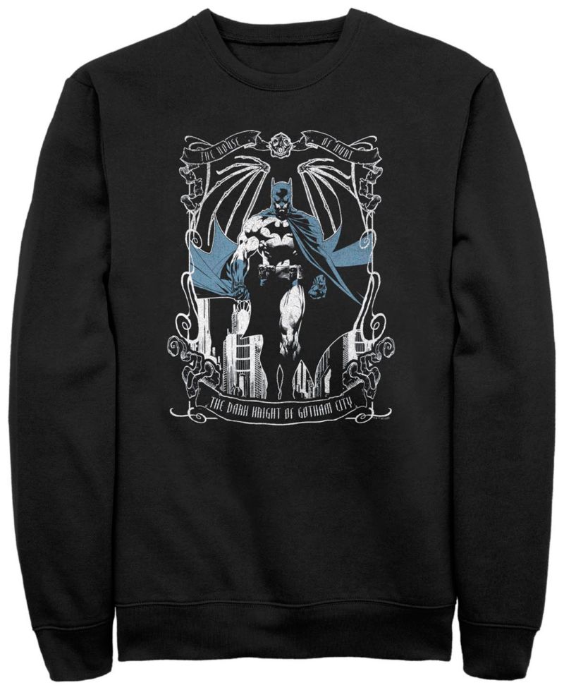 Men's Batman Knight Tarot Crew Fleece Pullover