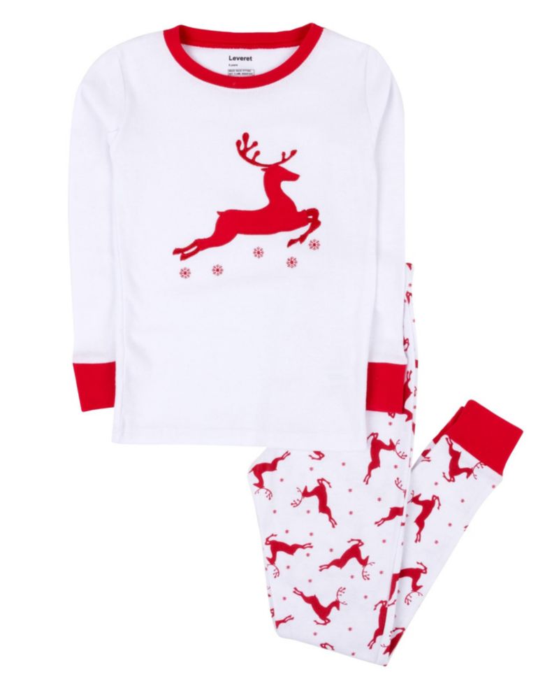 Baby Two Piece Cotton Holiday Pajamas