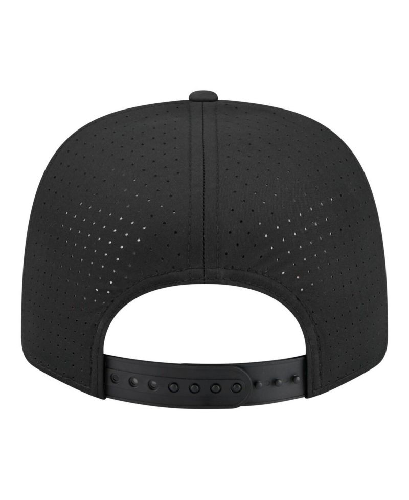 Men's Black Washington Nationals Circle 9SEVENTY Adjustable Hat