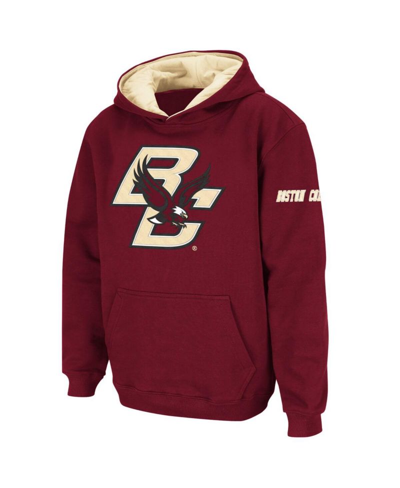 Big Boys Boston College Eagles Big Logo Pullover Hoodie