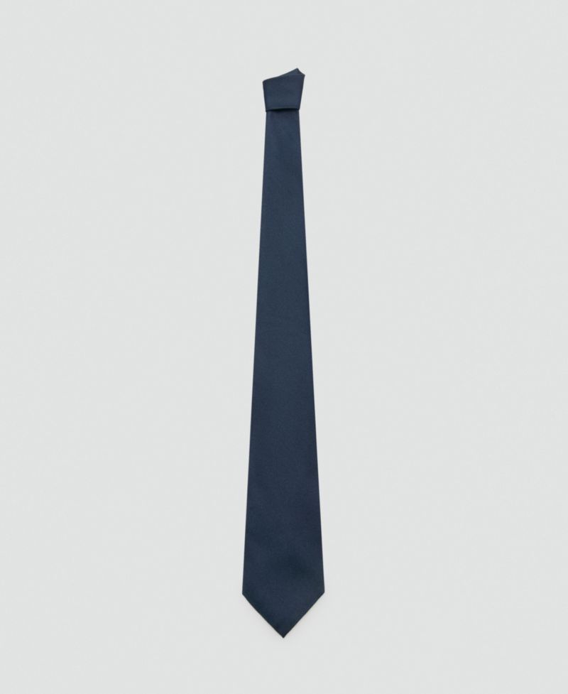 Men's Plain Silk Tie