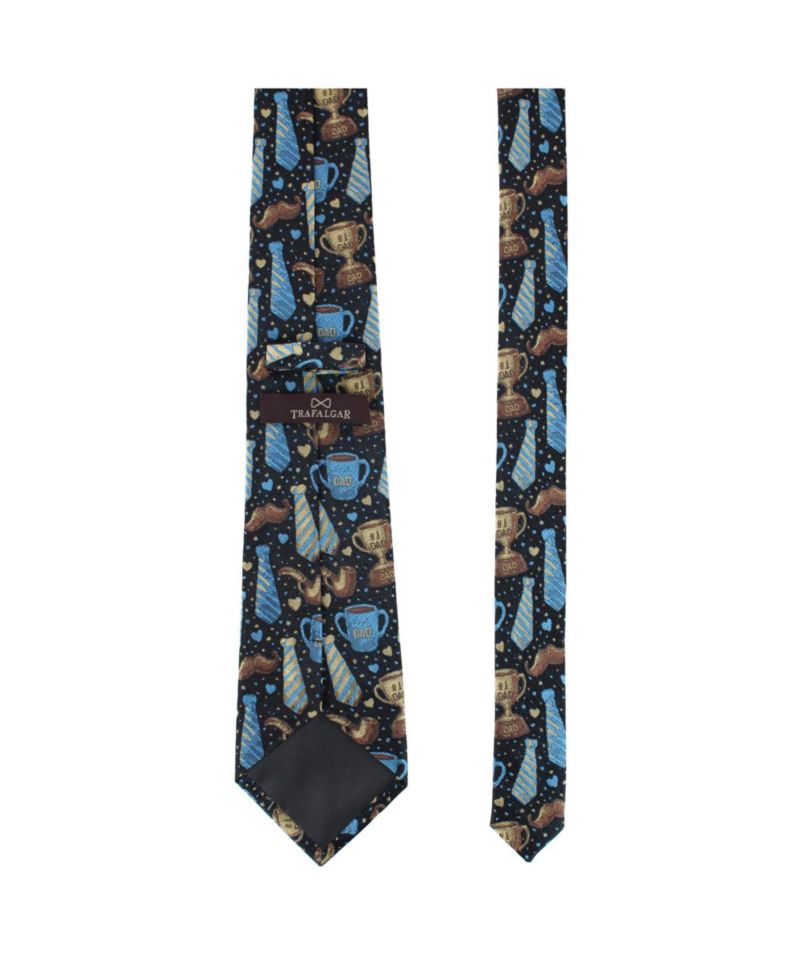 Men's Dad Appreciation Silk Novelty Necktie