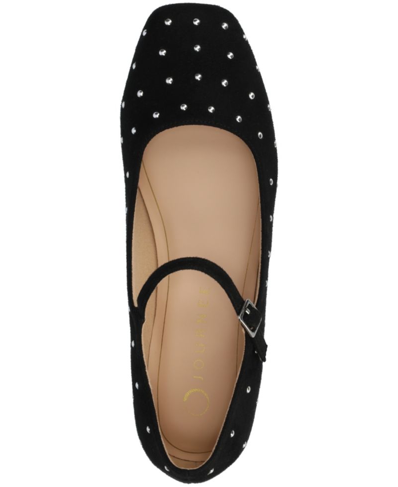 Women's Carrie Square Toe Mary Jane Flats