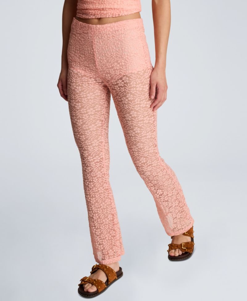 Women's Pull-On Lace Flare Pants
