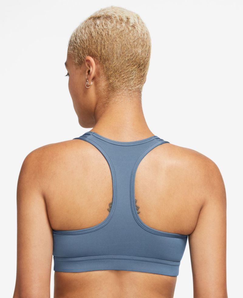 Plus Size Active Medium-Support Padded Logo Sports Bra