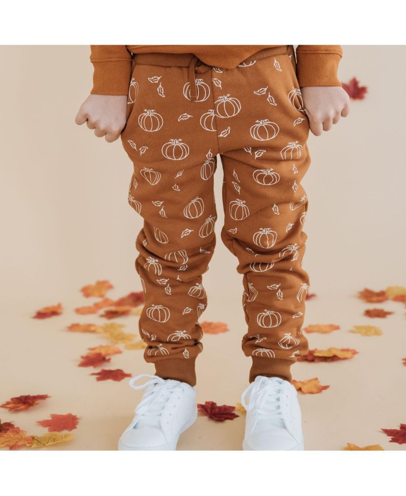 Big Girls Pumpkin Jogger