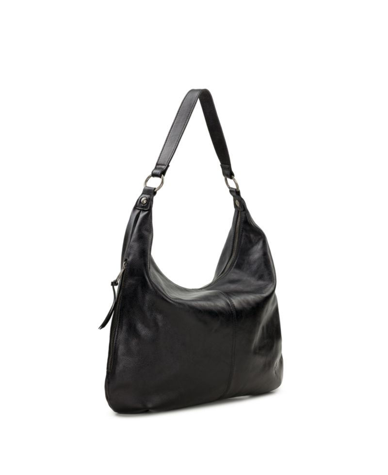 Esther Burned Edge Large Hobo Handbag