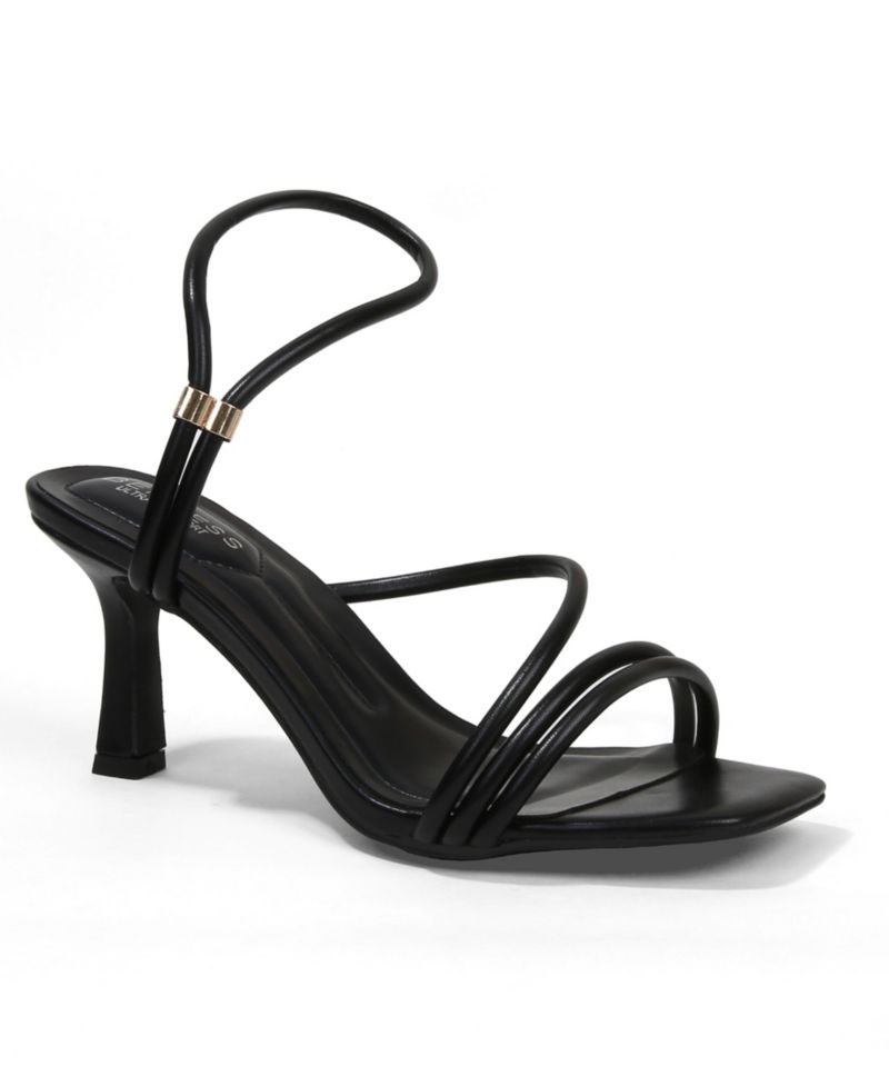 Women's Hannia Looped Ankle Strap Kitten Heel Sandals