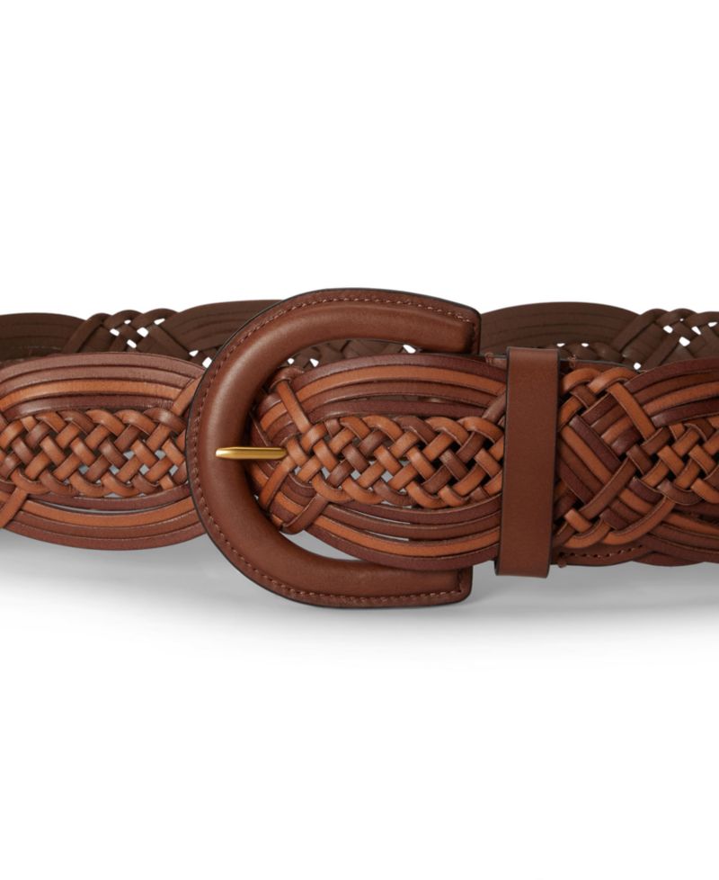 Braided Leather Belt