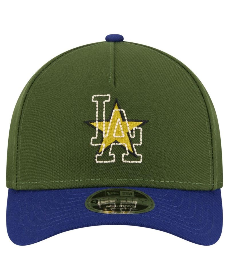Men's Dark Green Los Angeles Dodgers City Feature 9Forty A-Frame Adjustable Hat