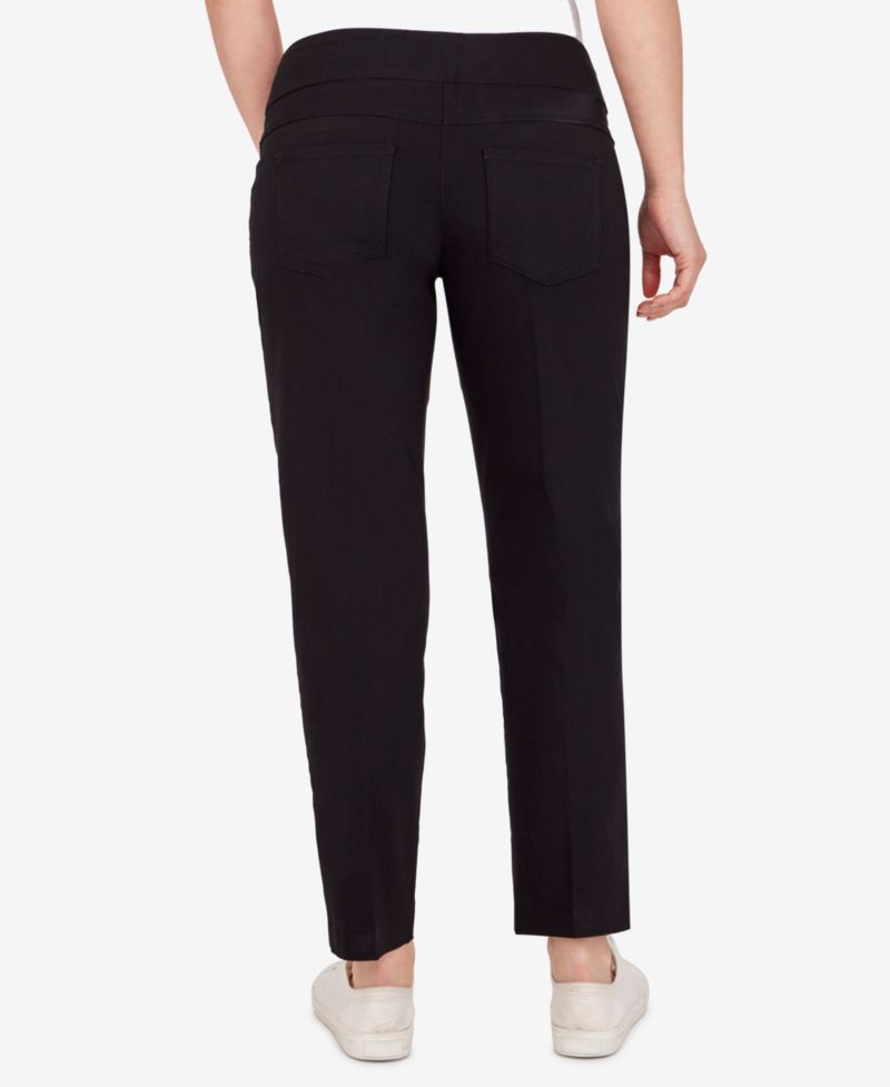 Plus Size Mid-Rise Ankle Pants