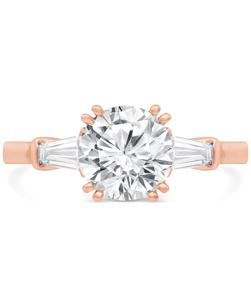 Certified Lab Grown Diamond Engagement Ring (2-1/2 ct. t.w.) in 14k Gold