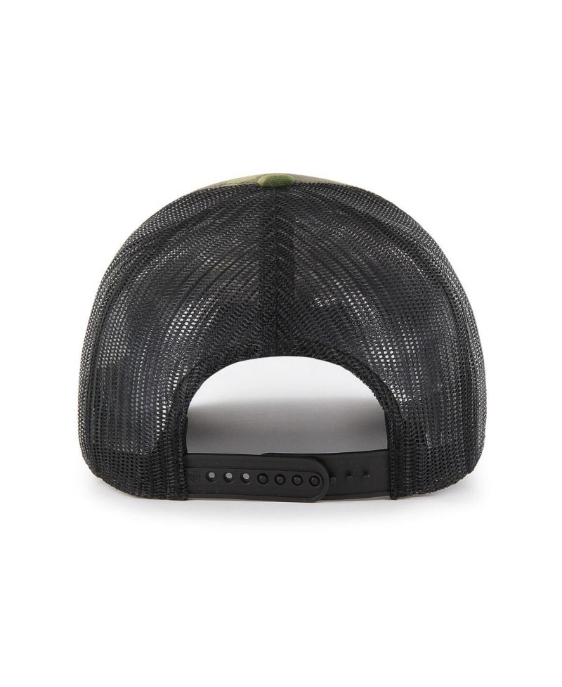 Men's Camo, Black Seattle Kraken Trucker Snapback Hat