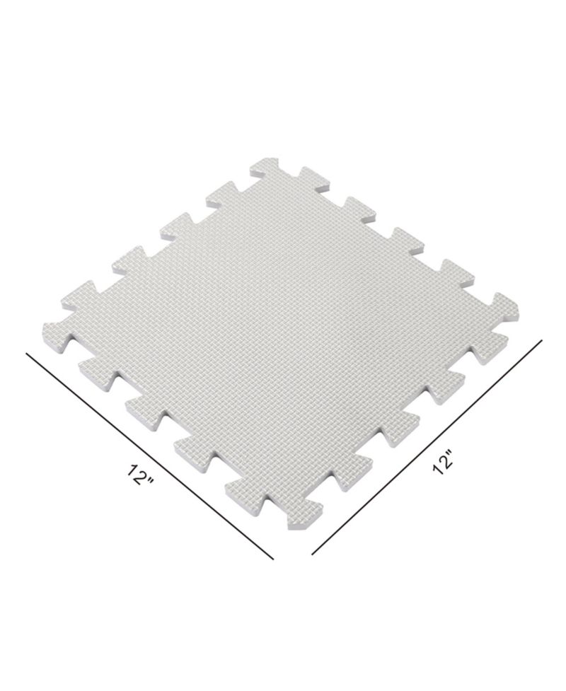 Interlocking Foam Tile Playmat, 12-Piece