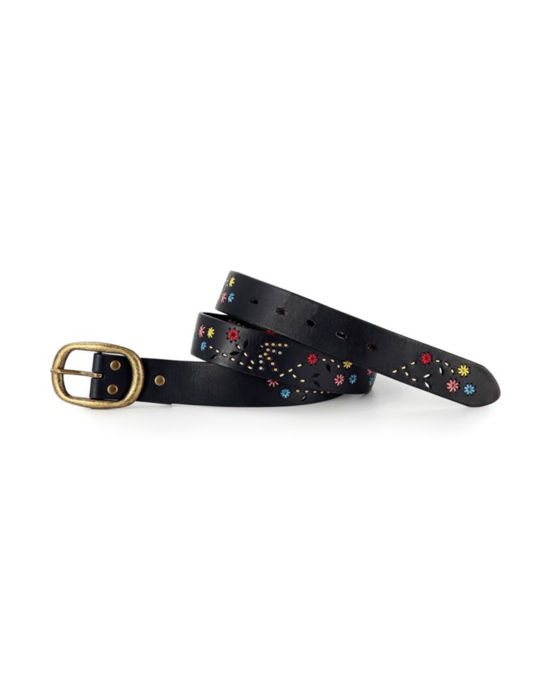 Women's Blossom Leather Belt