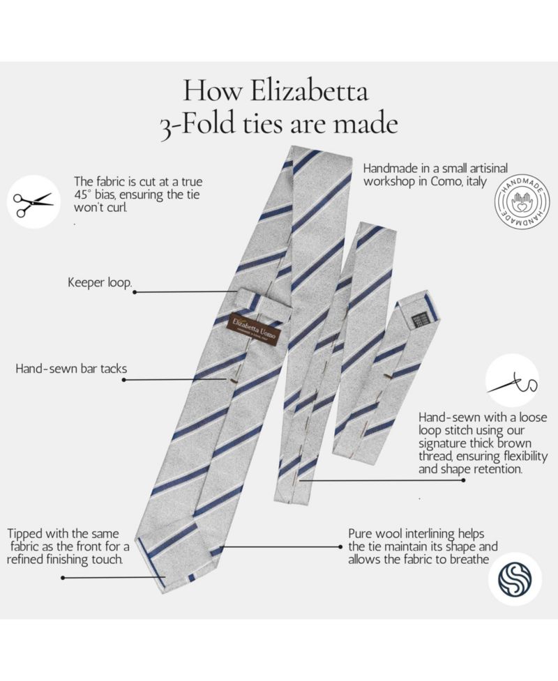 Big & Tall Corso - Silk Jacquard Tie for Men