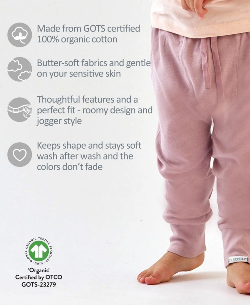 Baby Boys' or Girls' Drawstring Jogger Pants, 4-Pack